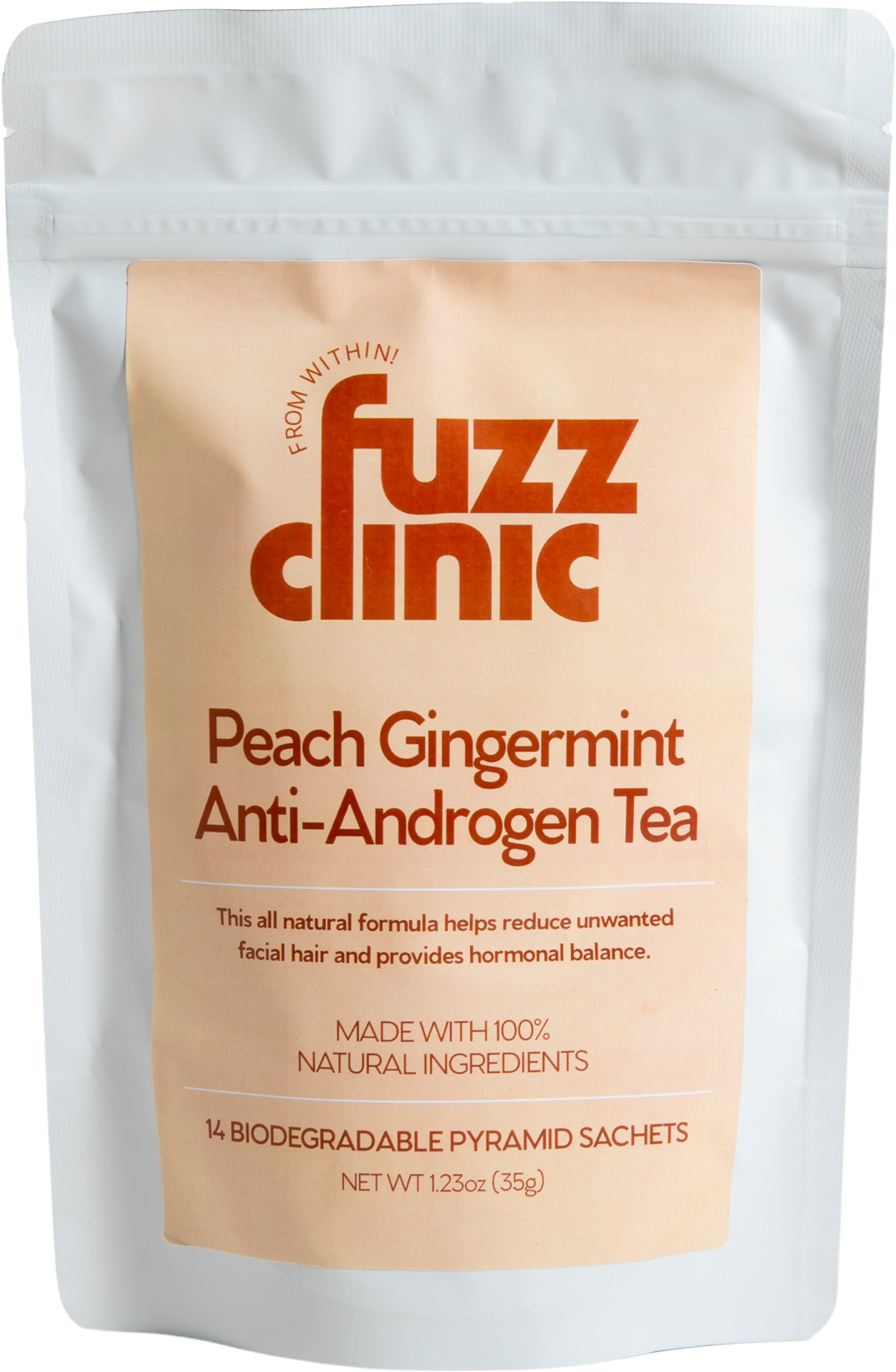 Peach Gingermint Anti-Androgen Tea